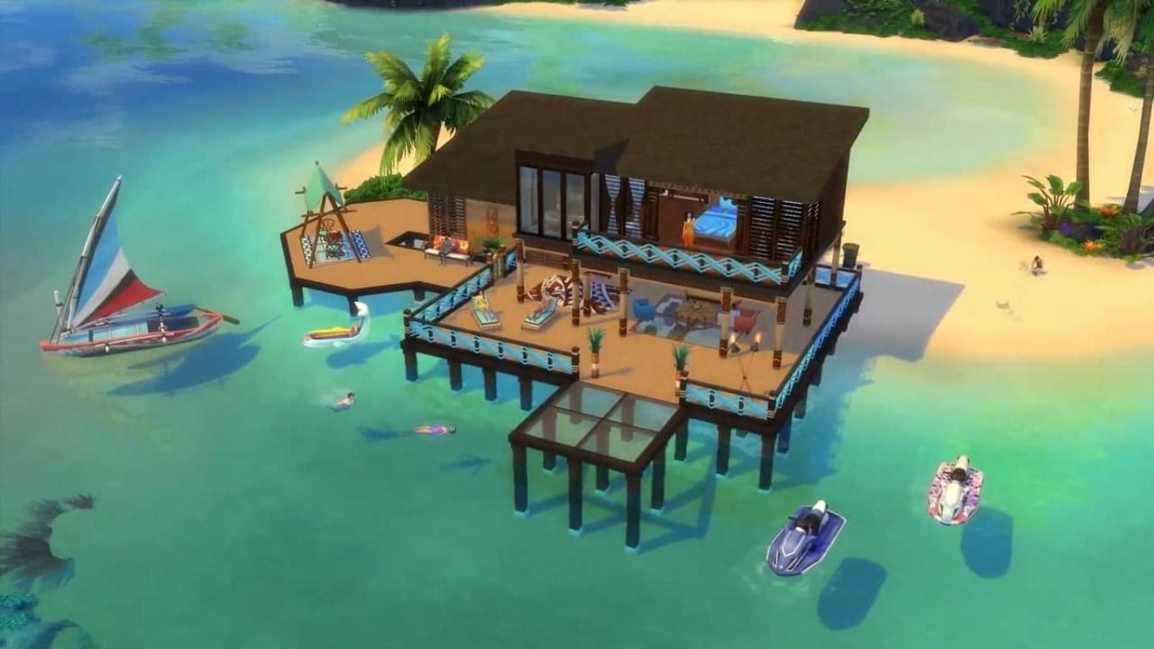 (16.94$) The Sims 4 + Island Living Bundle Origin CD Key