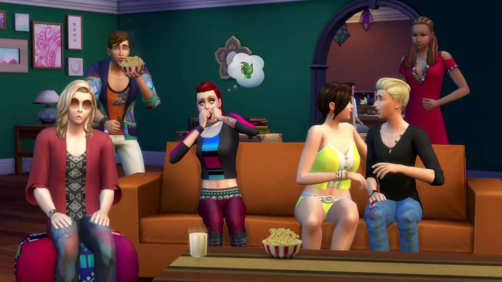(9.37$) The Sims 4 - Movie Hangout Stuff DLC Origin CD Key