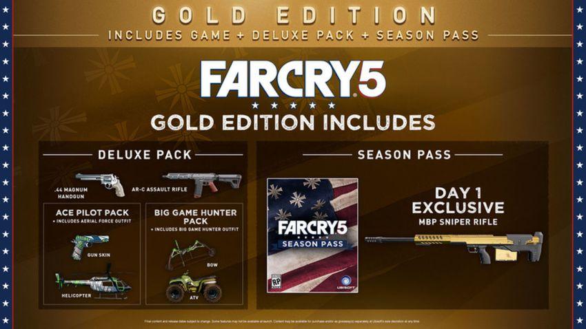 (16.57$) Far Cry 5 Gold Edition DE Ubisoft Connect CD Key