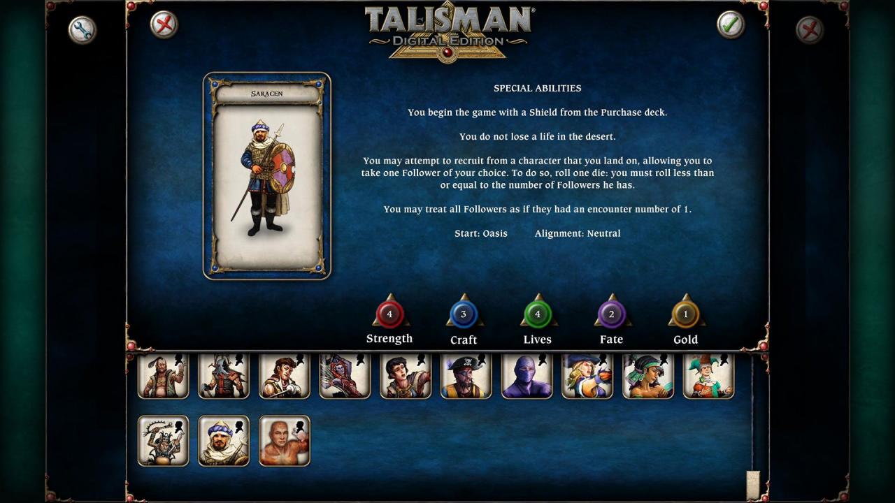 (0.79$) Talisman - Character Pack #15 - Saracen DLC Steam CD Key