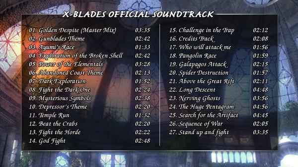 (0.55$) X-Blades - Soundtrack DLC Steam CD Key