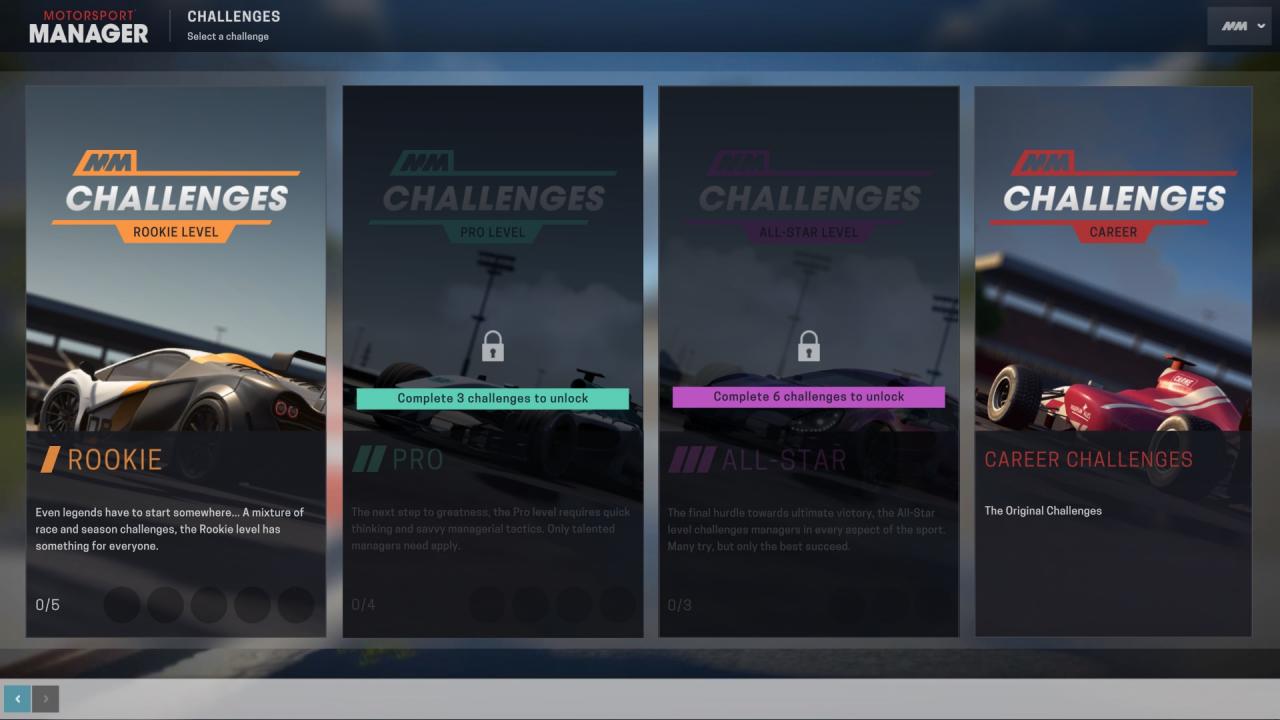 (2.47$) Motorsport Manager - Challenge Pack DLC LATAM Steam CD Key