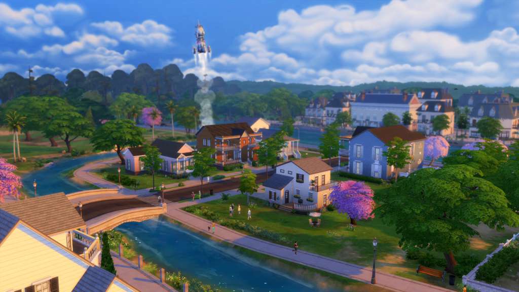 (19.75$) The Sims 4 + Discover University DLC Bundle Origin CD Key