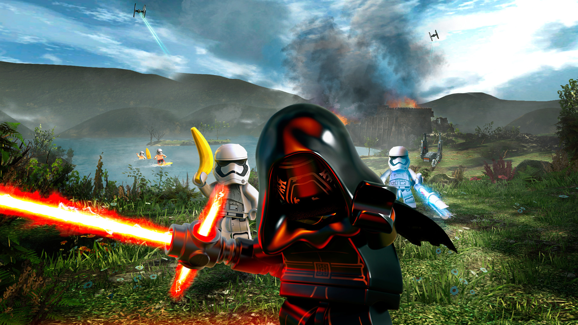 (2.25$) LEGO Star Wars: The Force Awakens - First Order Siege of Takodana Level Pack DLC Steam CD Key