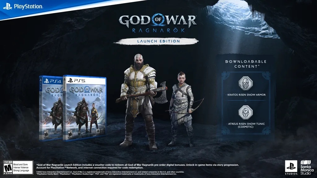 (88.71$) God Of War Ragnarök Deluxe Edition PlayStation 4 Account