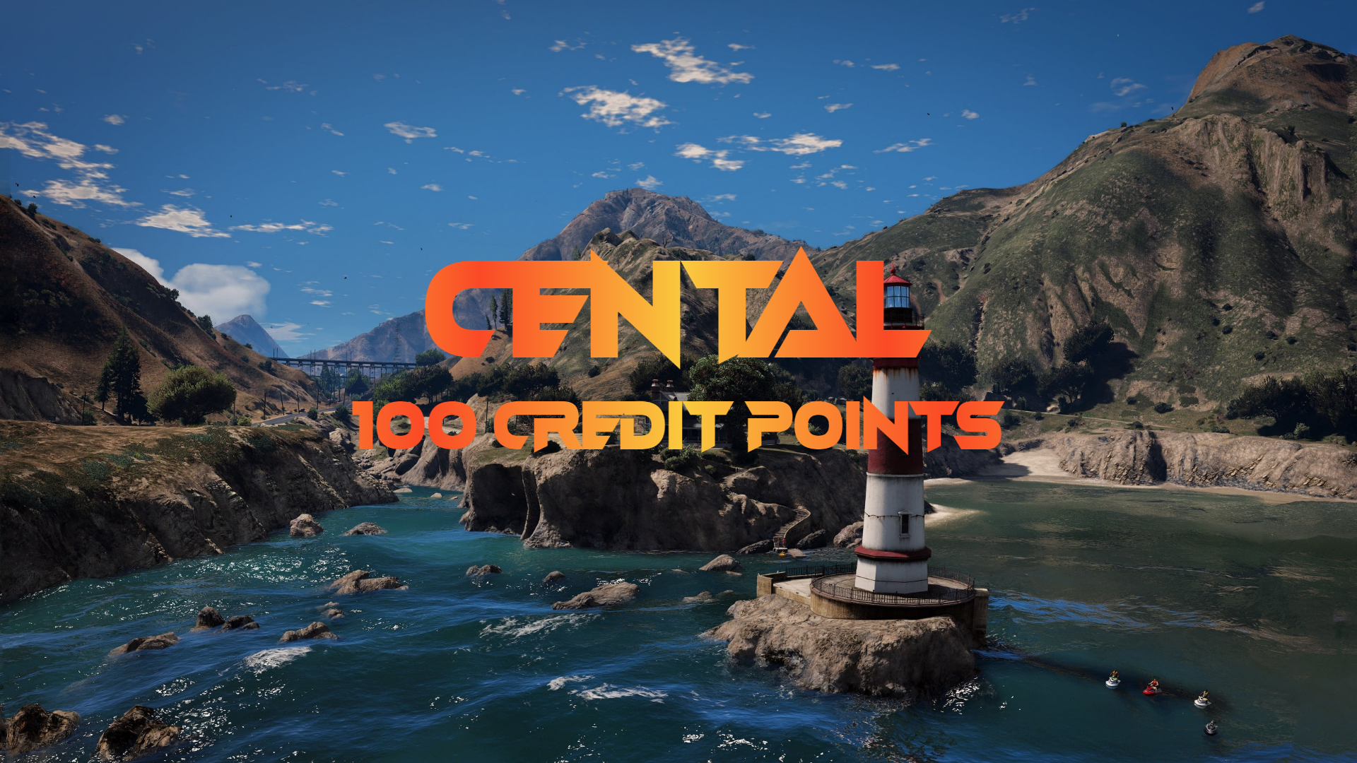 (11.29$) CentralRP - 100 Credit Points Gift Card