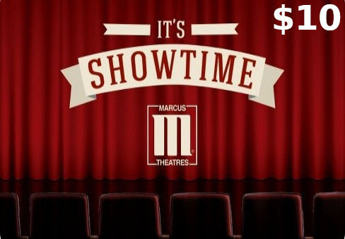 (7.34$) Marcus Theatres $10 Gift Card US