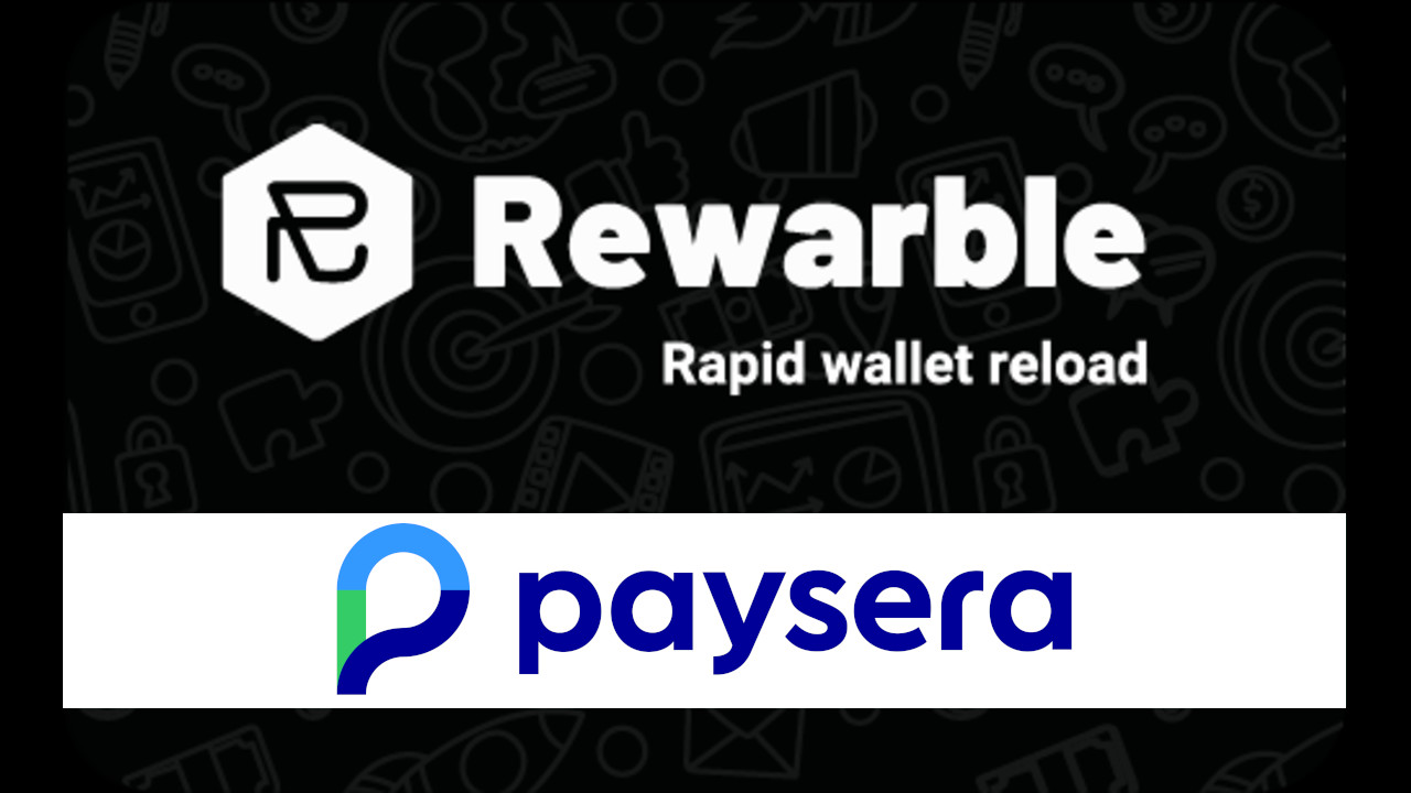 (73.32$) Rewarble Paysera €50 Gift Card