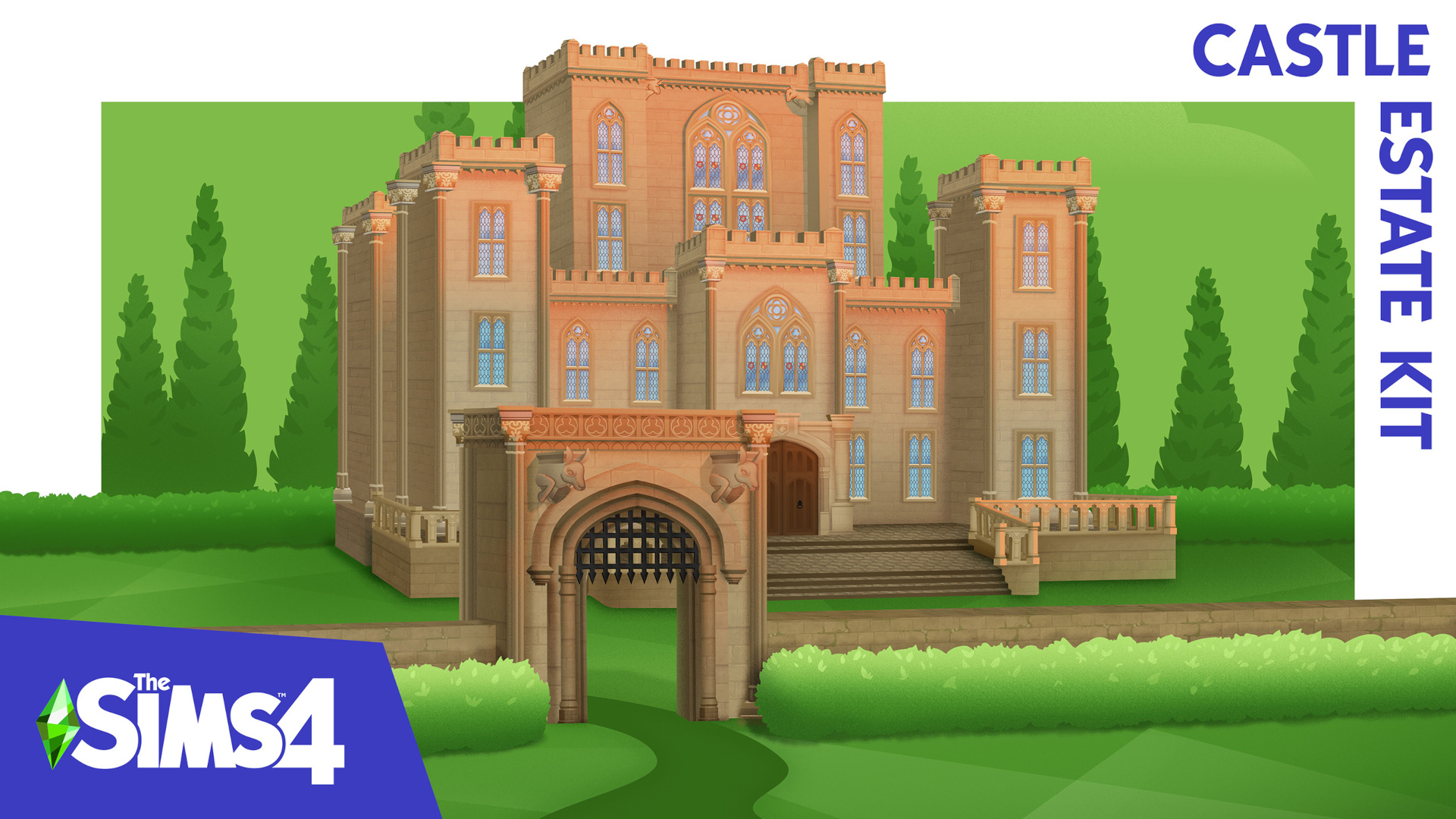 (9.03$) The Sims 4 - Castle Estate Kit DLC Origin CD Key