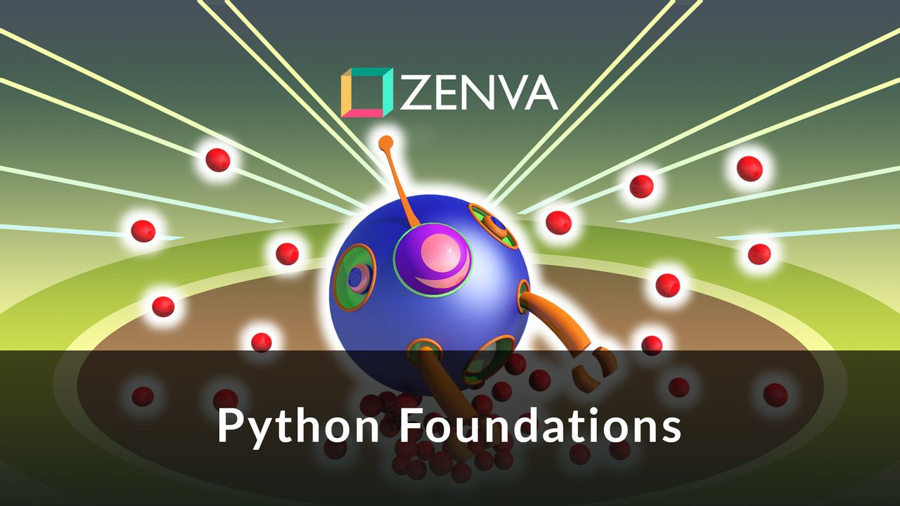(16.5$) Python Foundations -  eLearning course Zenva.com Code