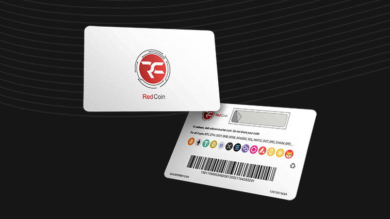 (31.89$) Red Coin Crypto Voucher $25 Gift Card
