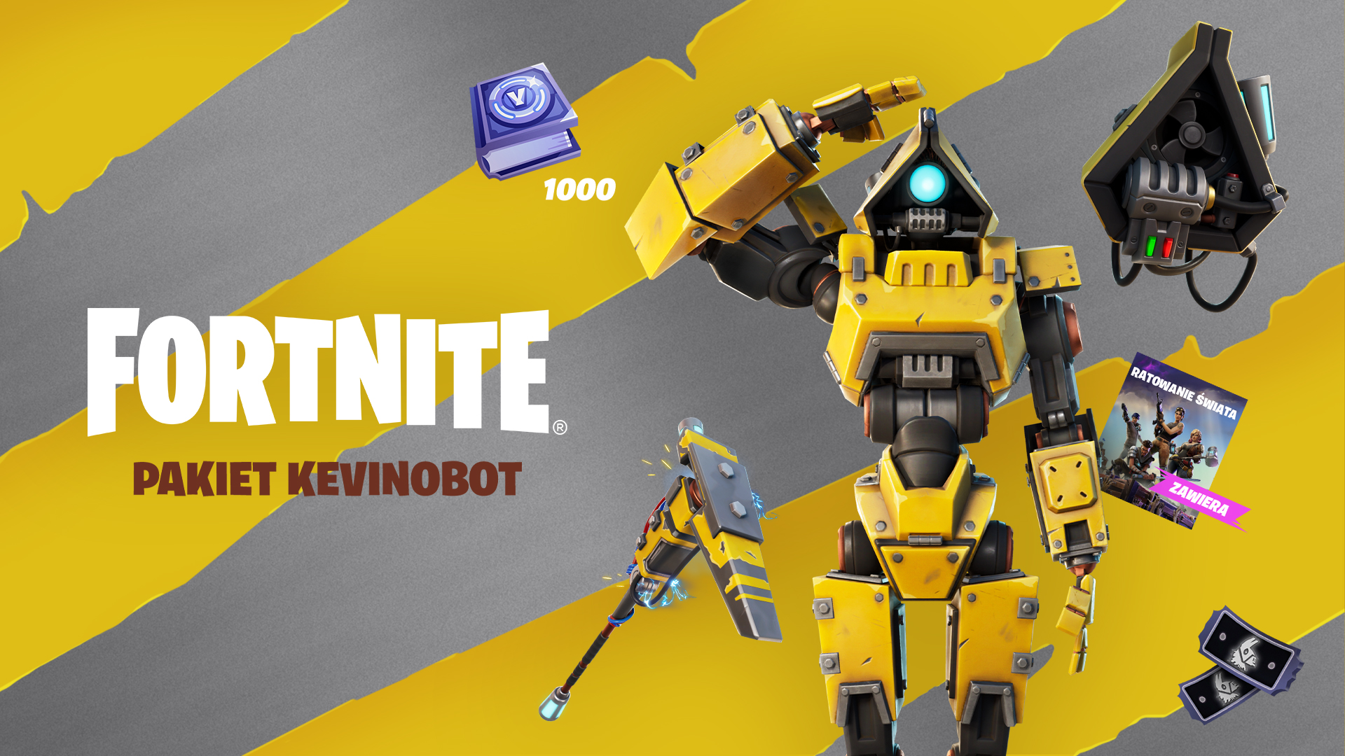 (166.67$) Fortnite - Robo-Kevin Pack DLC EU Xbox Series X|S CD Key