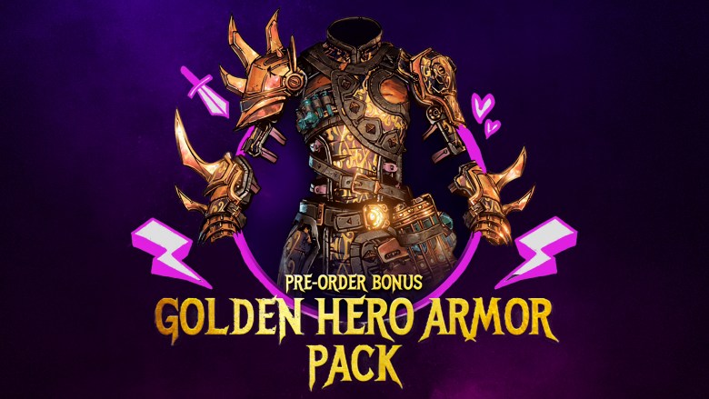 (4.5$) Tiny Tina's Wonderlands - Golden Hero Armor Pack Epic Games CD Key