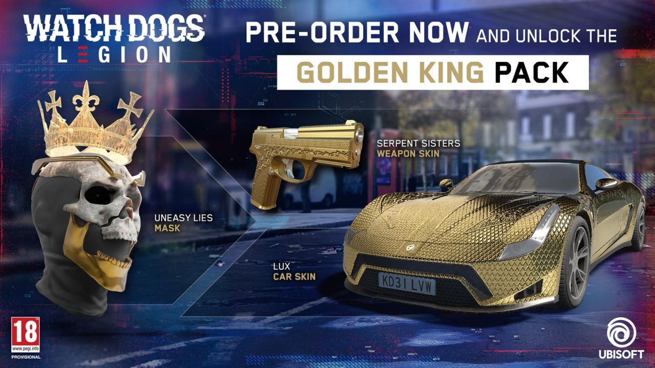 (1.36$) Watch Dogs: Legion - Golden King Pack DLC EU Xbox Series X|S CD Key