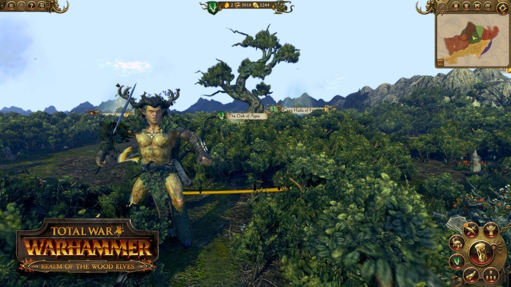 (21.32$) Total War: Warhammer - Realm of The Wood Elves DLC RoW Steam CD Key
