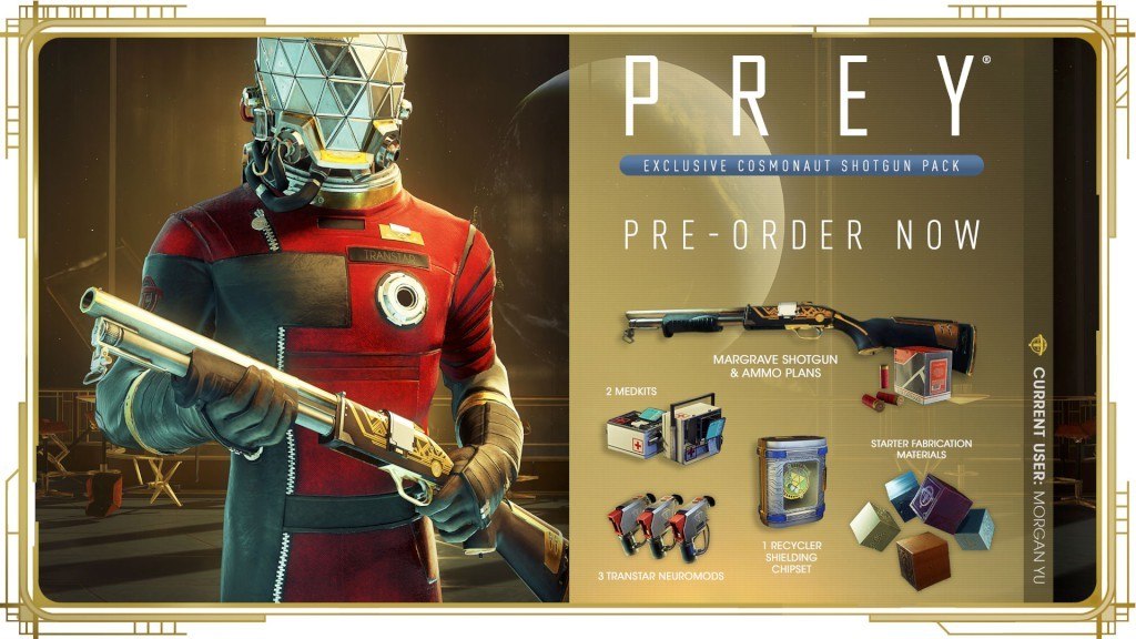 (7.45$) Prey + Cosmonaut Shotgun Pack DLC Steam CD Key
