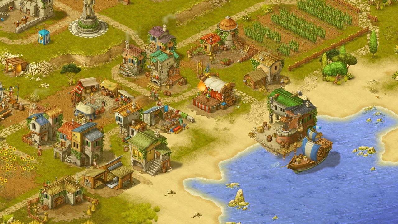 (2.34$) Townsmen - A Kingdom Rebuilt: The Seaside Empire DLC Steam CD Key