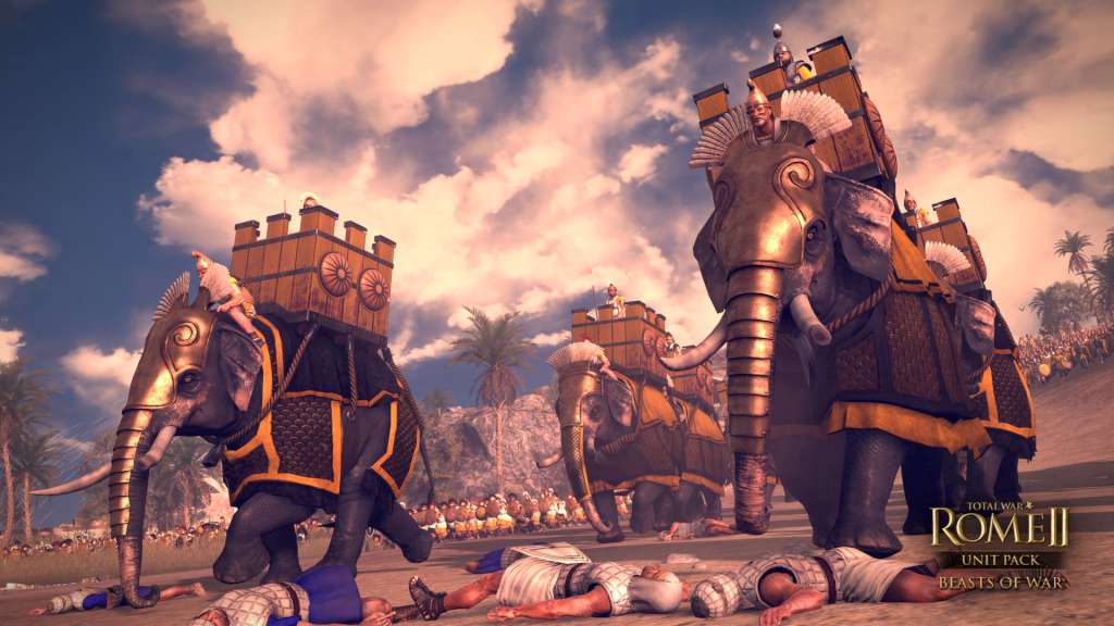 (5.67$) Total War: ROME II - Beasts of War Unit Pack DLC Steam CD Key