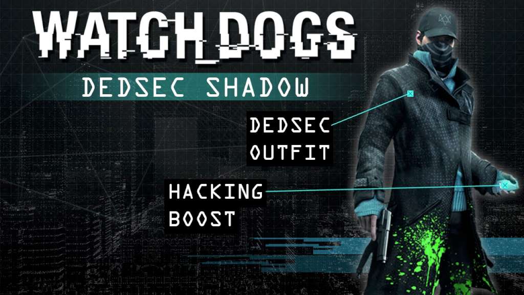 (2.95$) Watch Dogs - DEDSEC Outfit + Chicago South Club Skin Pack DLC EU PS3 CD Key