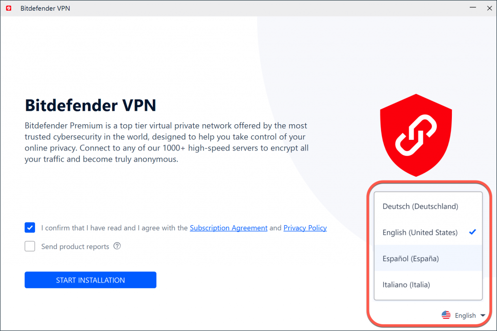 (33.71$) Bitdefender Premium VPN 2021 Key (1 Year / 10 Devices)