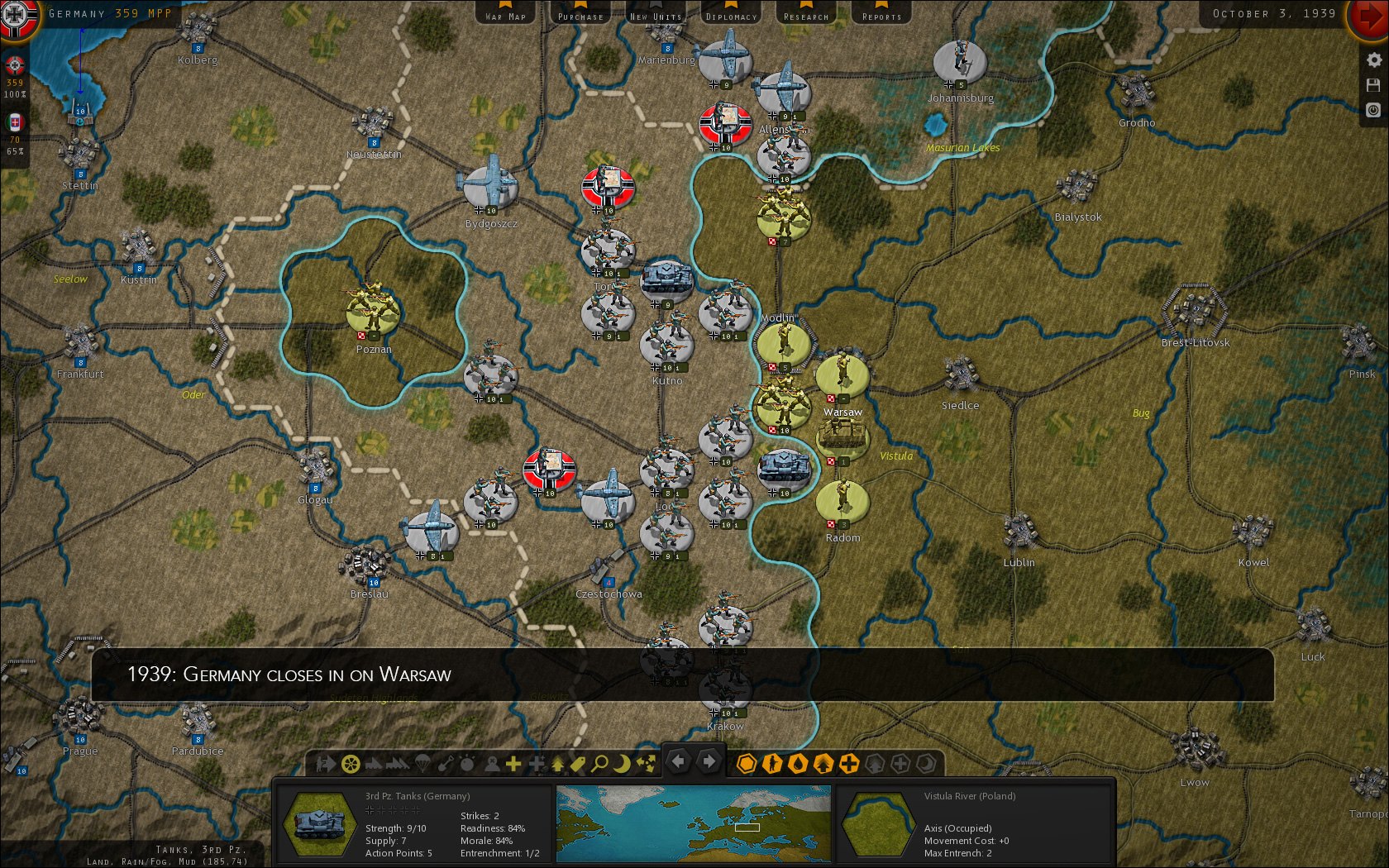 (18$) Strategic Command WWII: War in Europe Steam CD Key