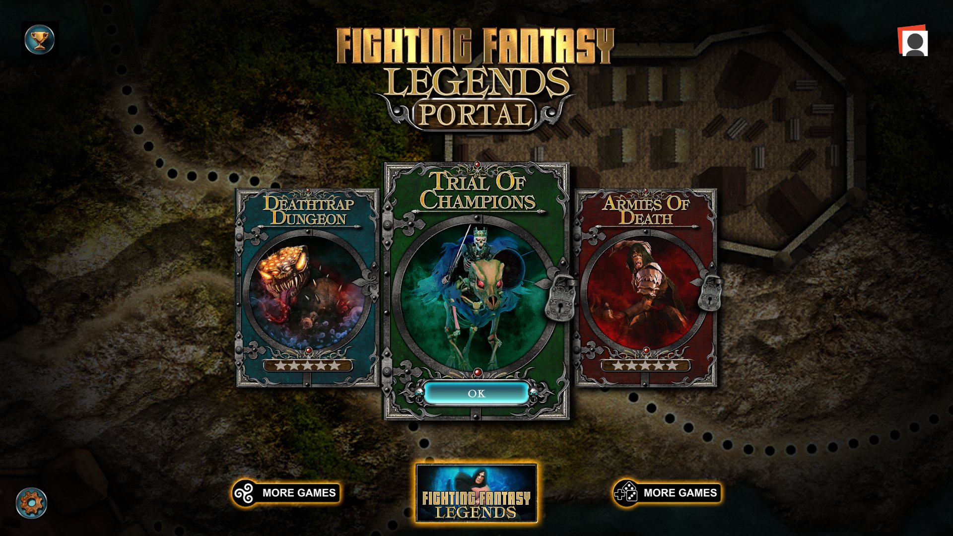 (2.14$) Fighting Fantasy Legends Portal Steam CD Key