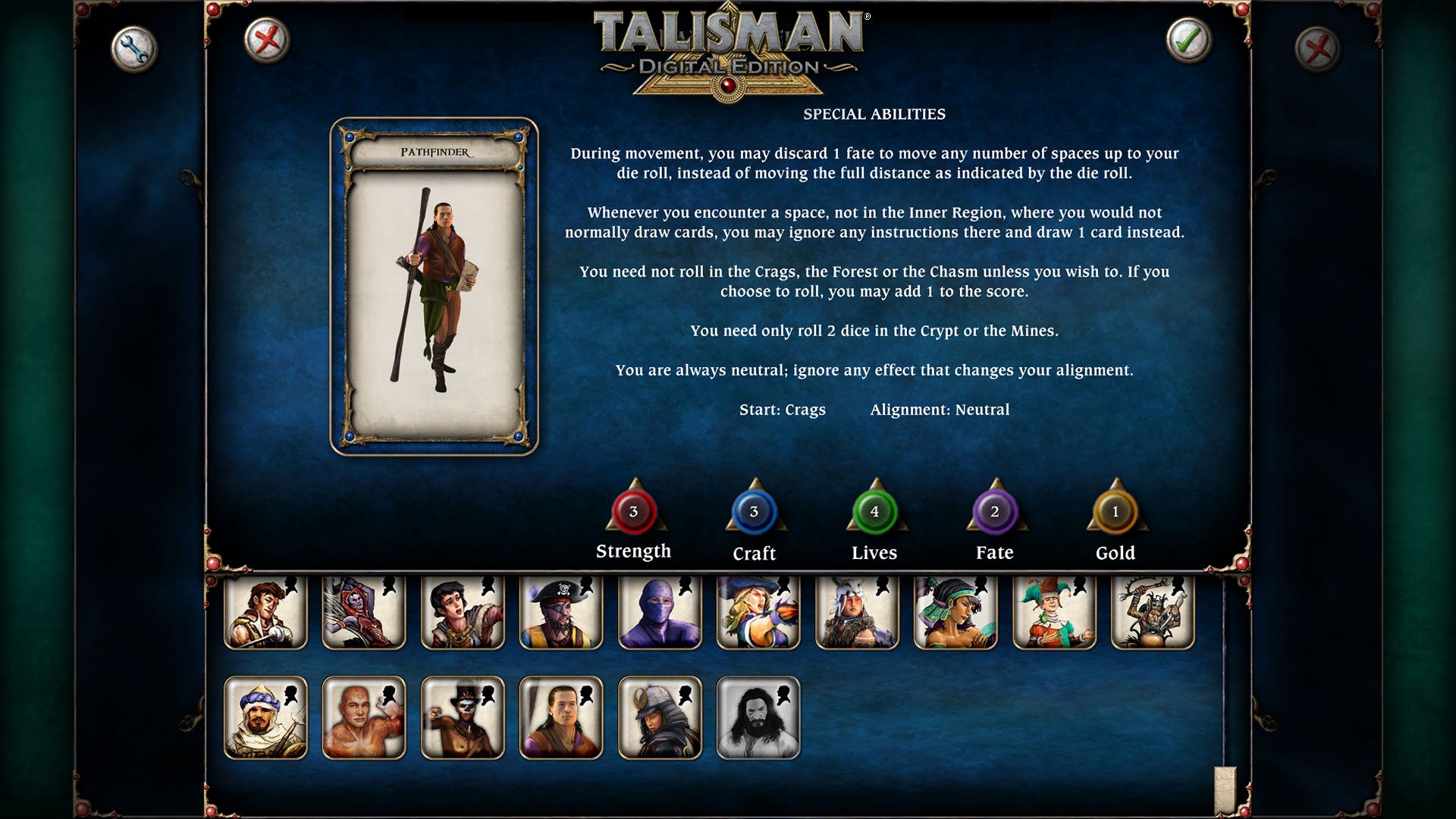 (0.88$) Talisman - Character Pack #18 Pathfinder DLC Steam CD Key