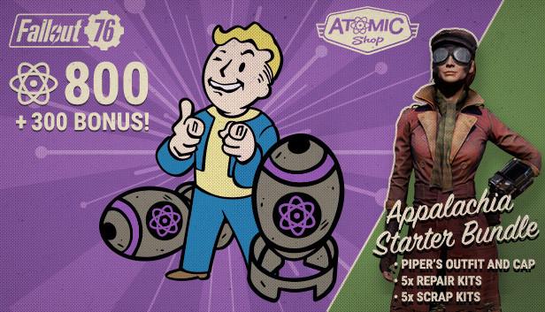 (10.51$) Fallout 76 - Appalachia Starter Bundle DLC Steam Altergift