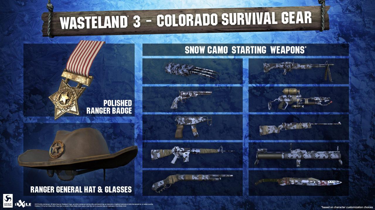 (1.68$) Wasteland 3 - Colorado Survival Gear DLC EU PS4 CD Key