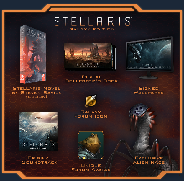 (73.62$) Stellaris Galaxy Edition Steam Altergift