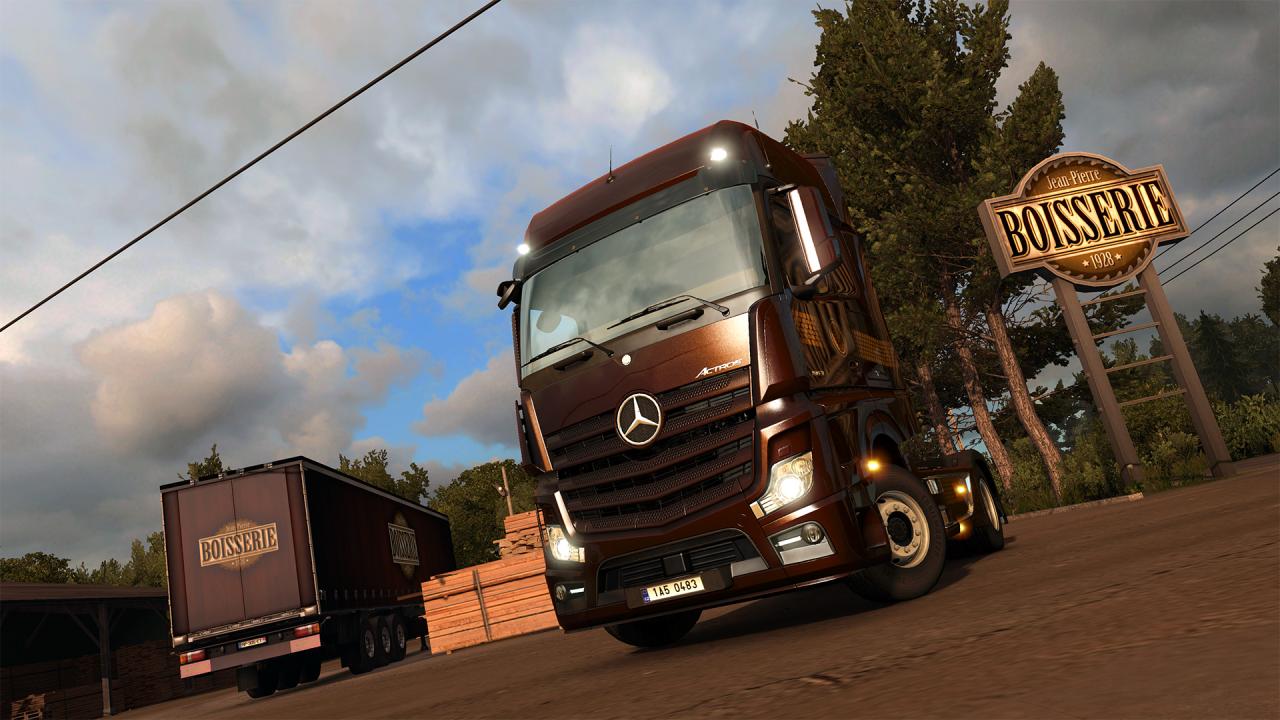 (7.68$) Euro Truck Simulator 2 - Vive la France! DLC Steam Altergift