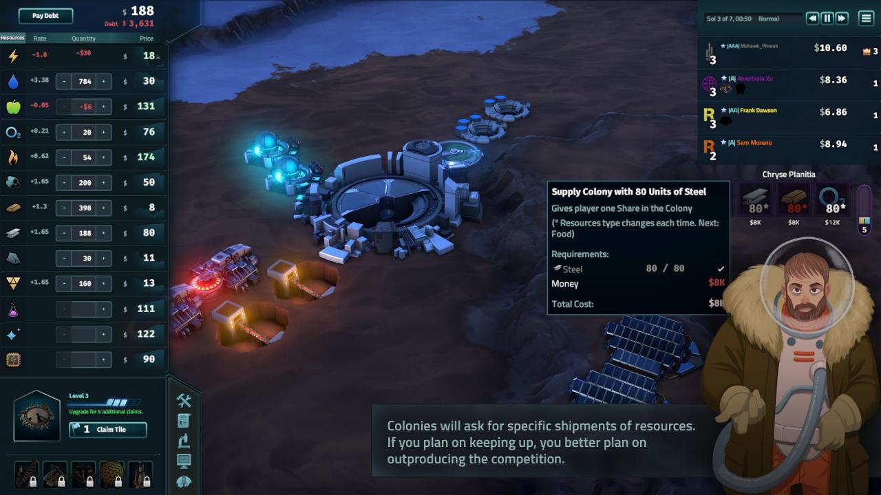 (4.27$) Offworld Trading Company - The Patron and the Patriot DLC Steam CD Key