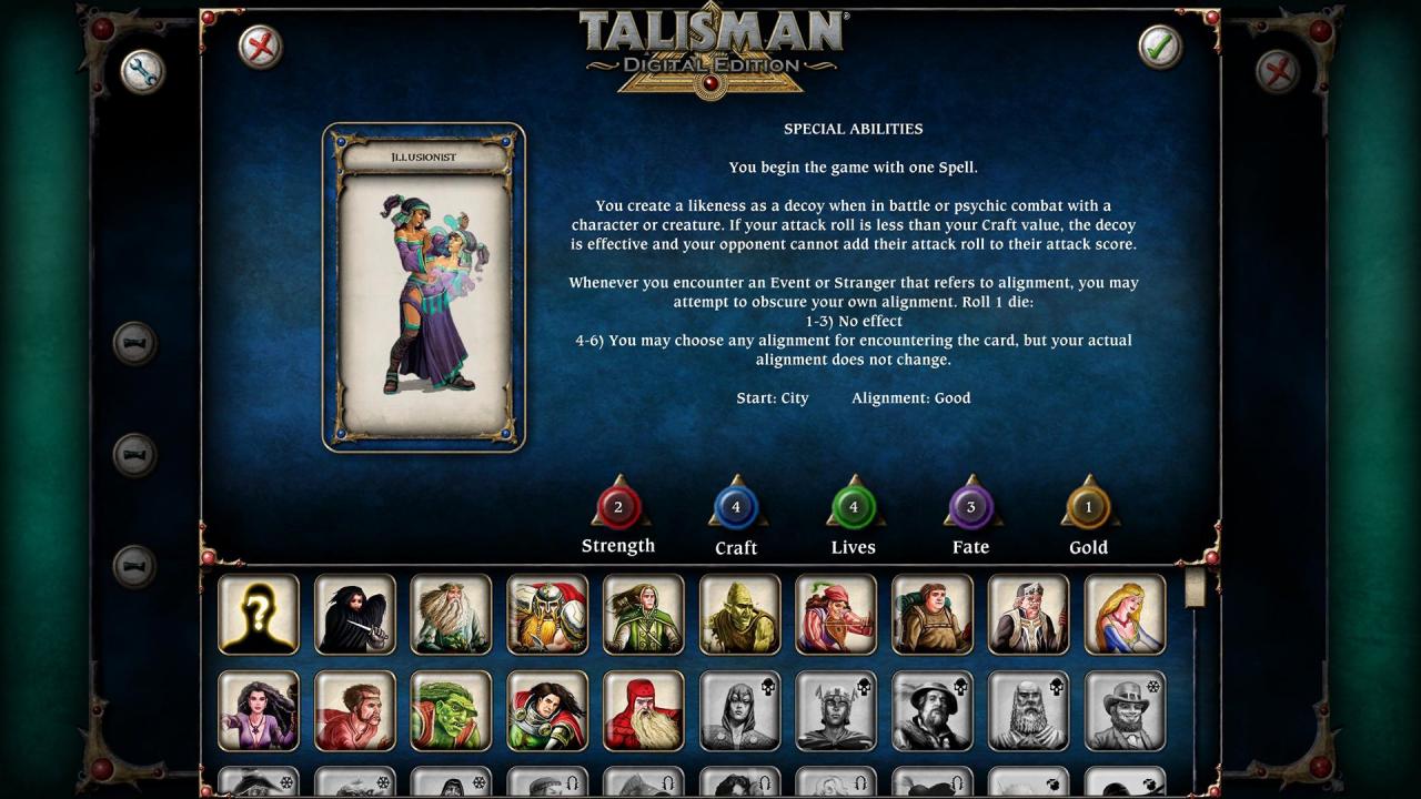 (0.8$) Talisman - Character Pack #11 - Illusionist DLC Steam CD Key