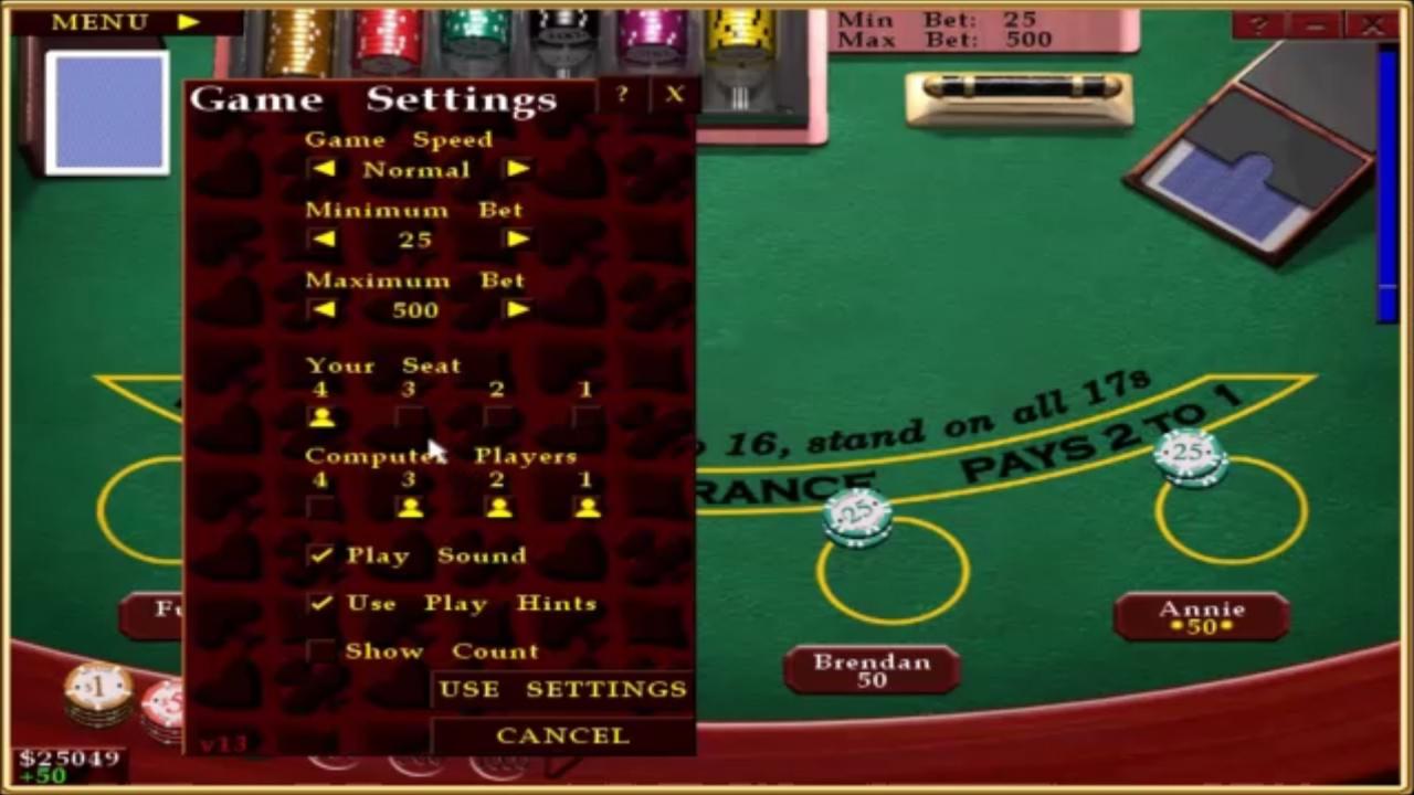 (0.84$) Casino Blackjack Steam CD Key