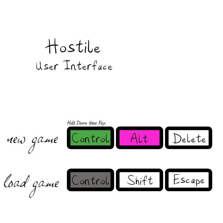 (0.99$) Hostile User Interface Steam CD Key