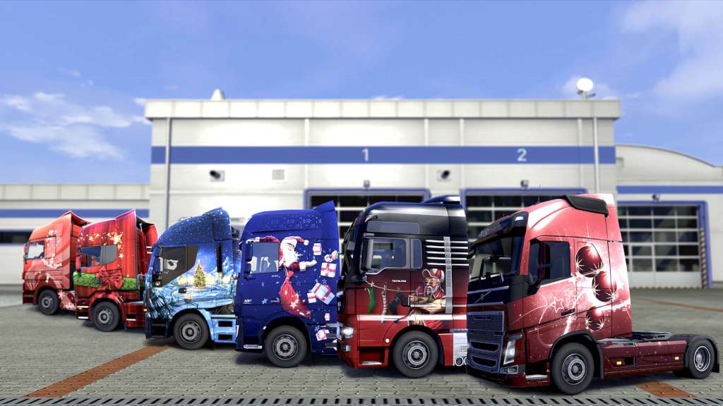 (1.12$) Euro Truck Simulator 2 - Christmas Paint Jobs Pack EU Steam CD Key