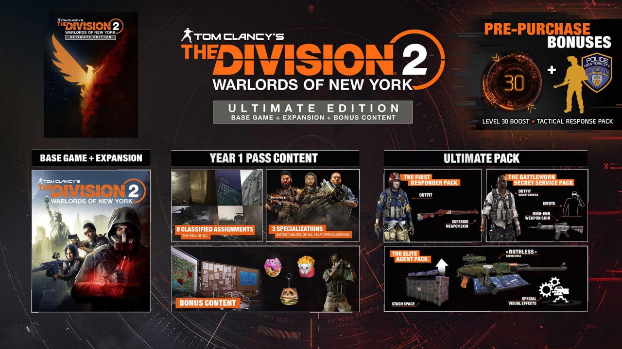 (25.68$) Tom Clancy’s The Division 2 Warlords of New York Ultimate Edition EMEA Ubisoft Connect CD Key