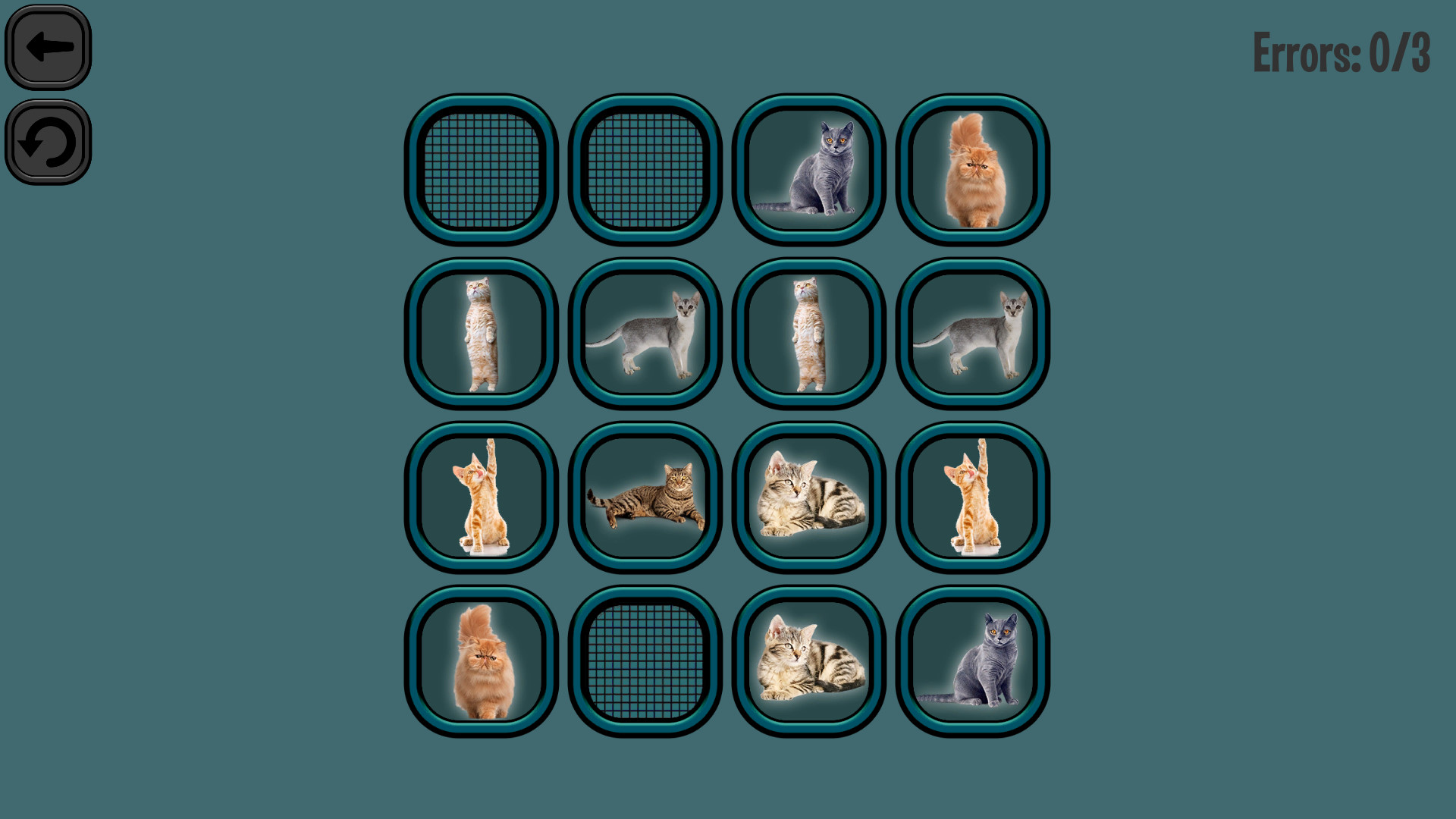(0.37$) Animals Memory: Cats Steam CD Key