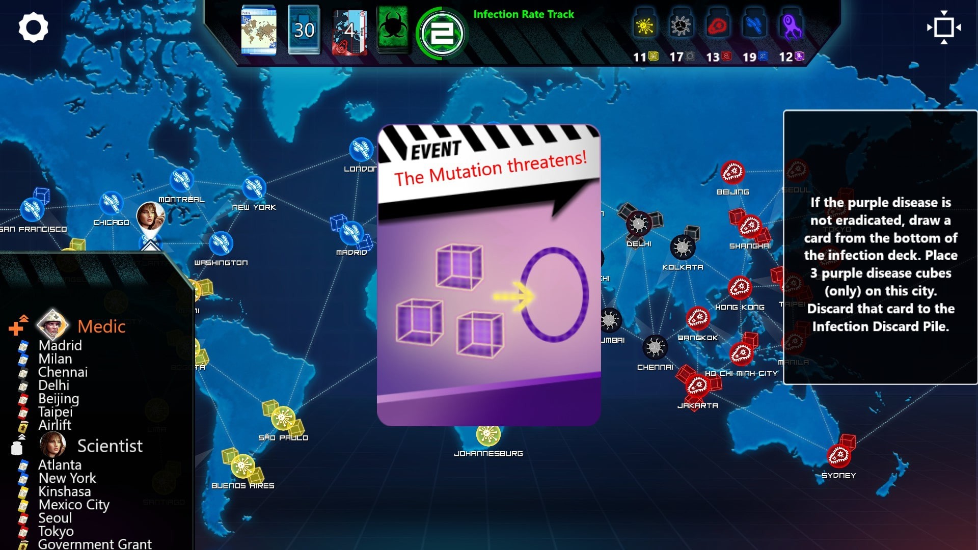 (0.79$) Pandemic: On the Brink - Mutation DLC Steam CD Key