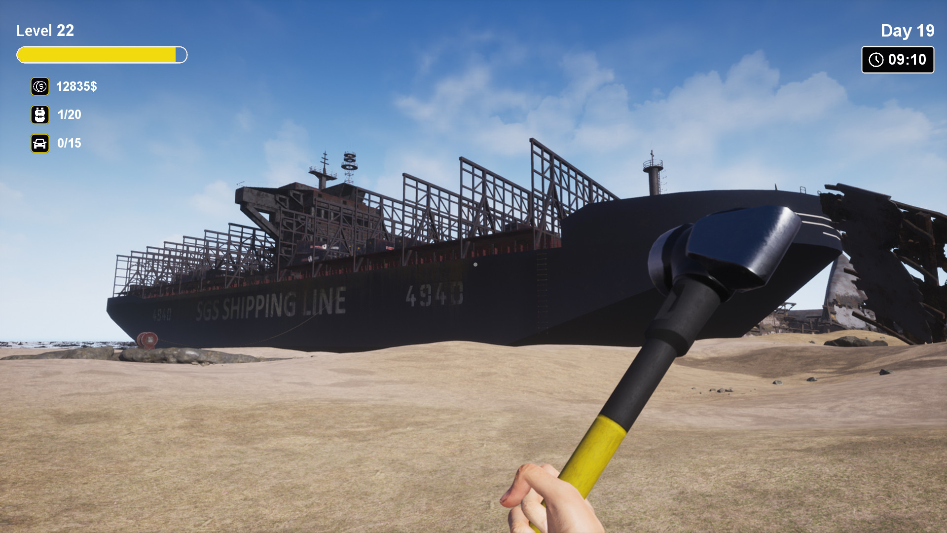(21.73$) Ship Graveyard Simulator Steam Altergift
