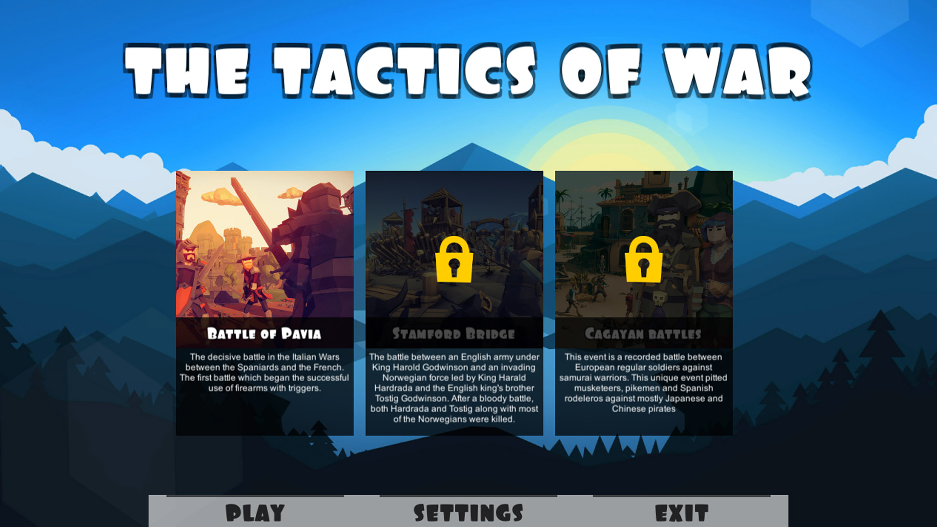 (0.55$) The Tactics of War RoW Steam CD Key