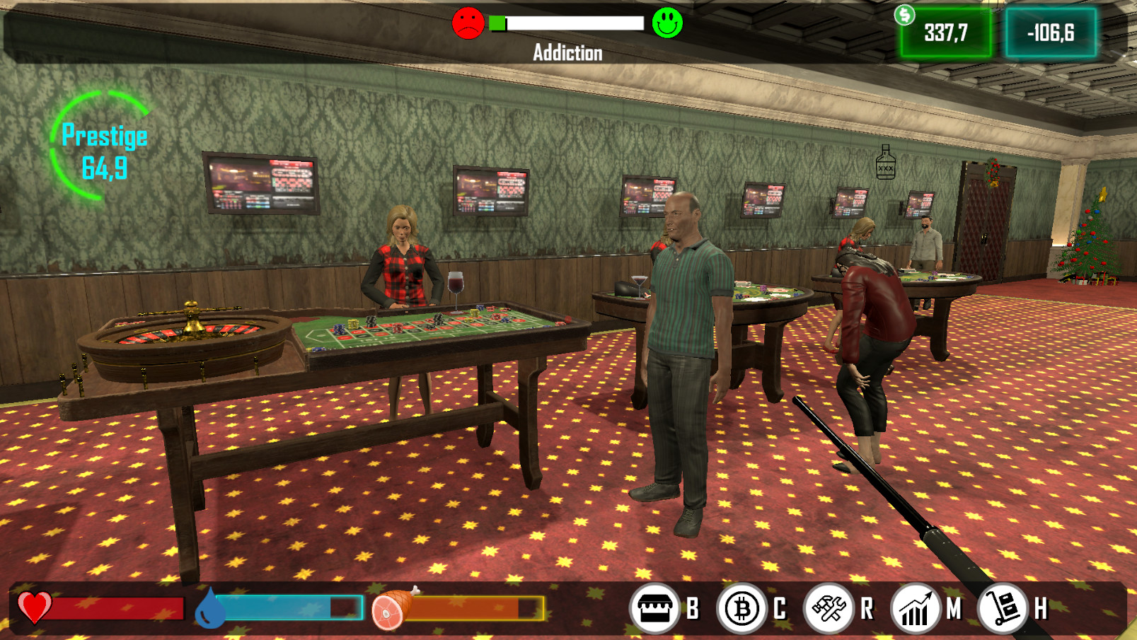 (13.1$) Casino Tycoon Simulator Steam CD Key