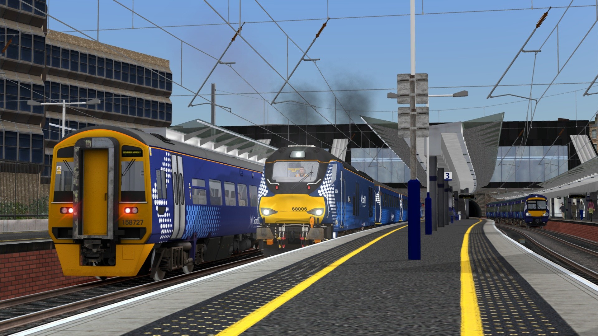 (2.18$) Train Simulator - Fife Circle Line: Edinburgh - Dunfermline Route Add-On DLC Steam CD Key