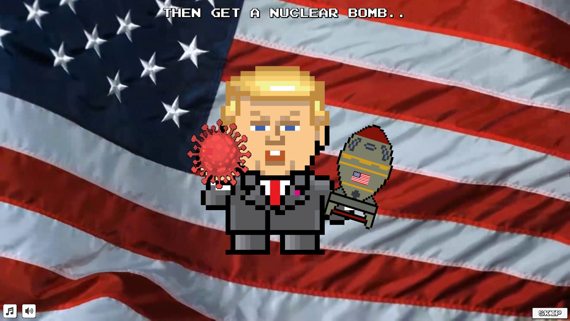 (0.21$) Trump VS Covid: Save The World Clicker Steam CD Key