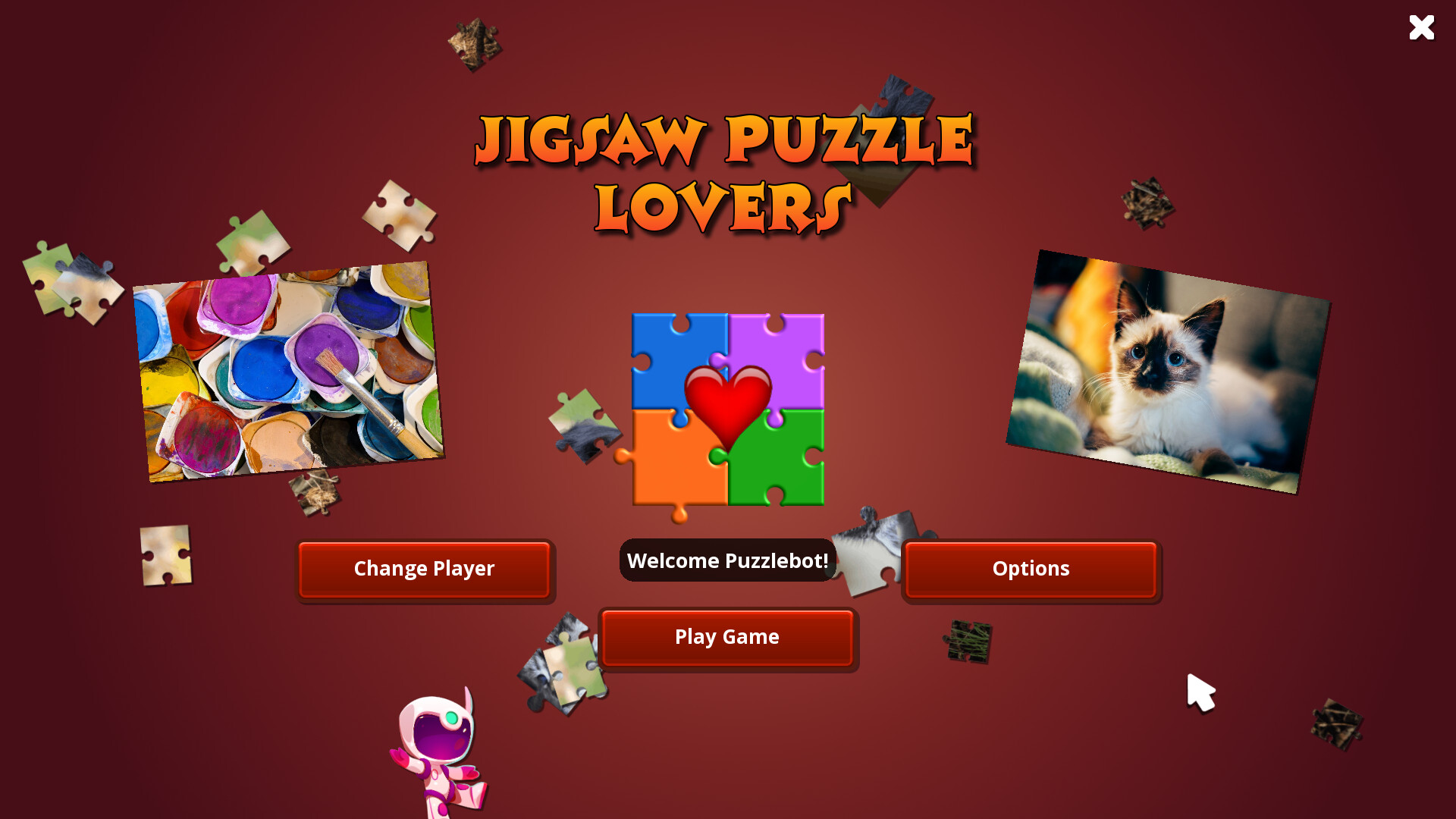 (0.96$) Jigsaw Puzzle Lovers Steam CD Key