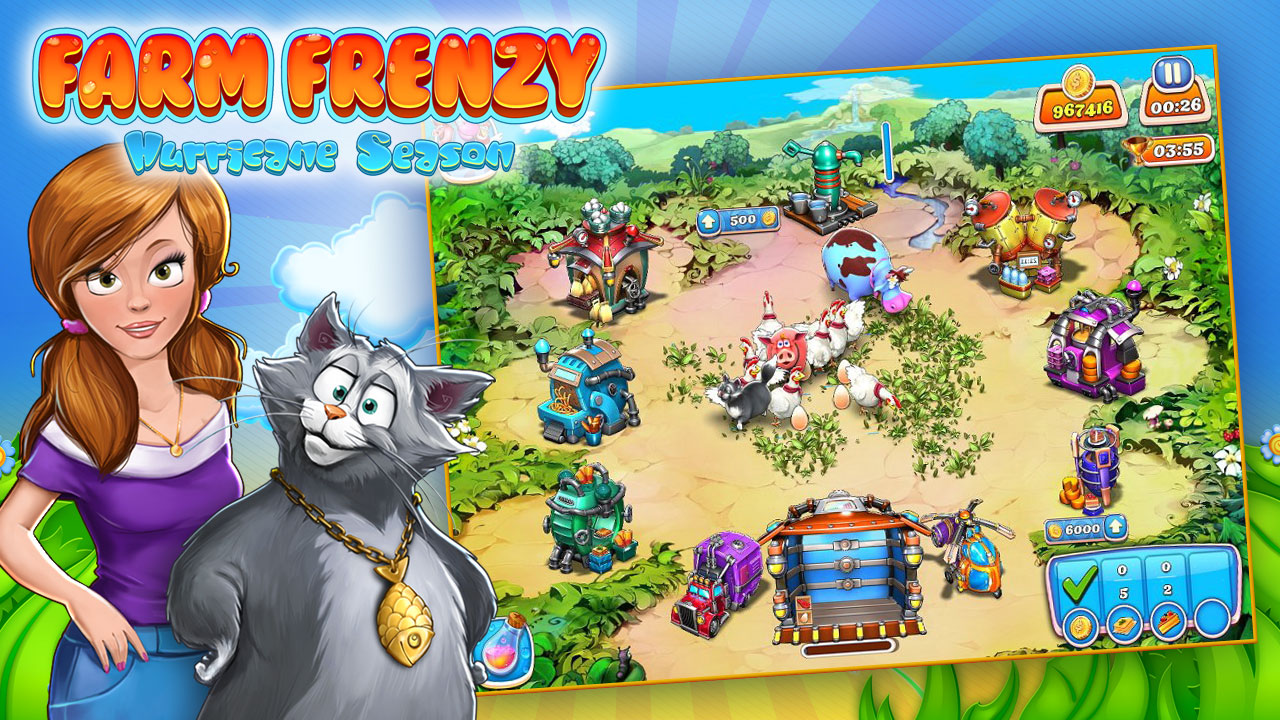 (1.3$) Farm Frenzy: Hurricane Season Steam CD Key
