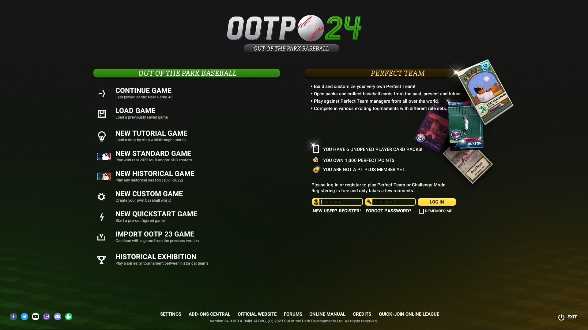 (197.49$) Out of the Park Baseball 24 Steam CD Key