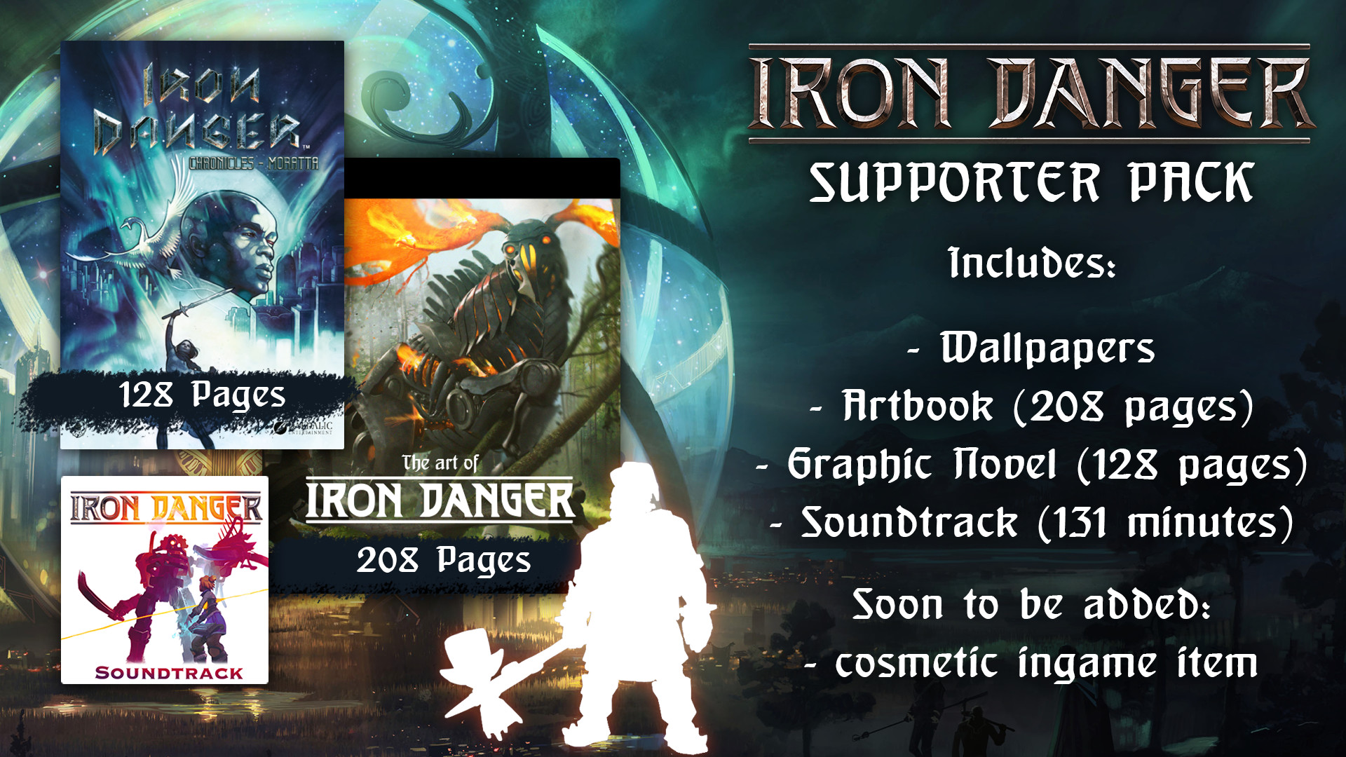 (4.51$) Iron Danger - Supporter Pack DLC Steam CD Key