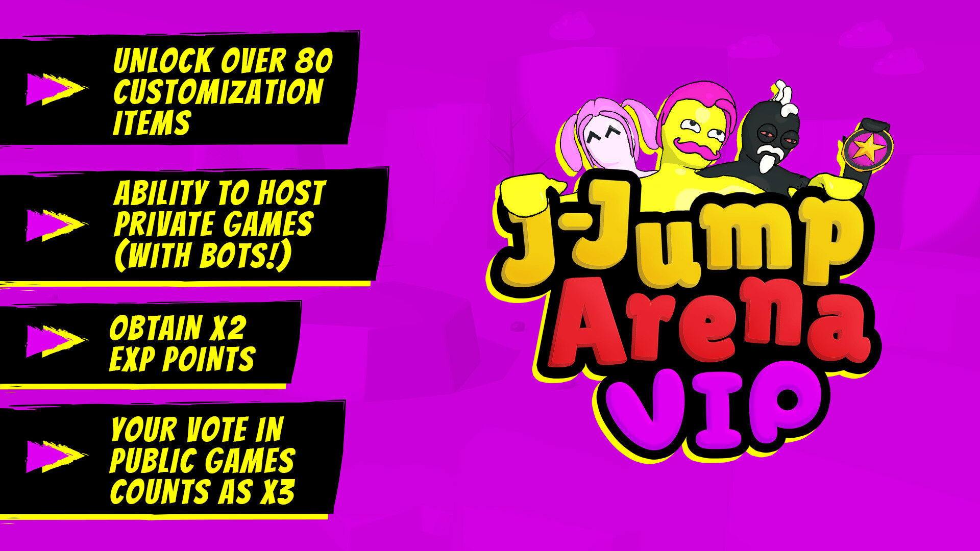 (3.38$) J-Jump Arena - VIP Upgrade DLC Steam CD Key