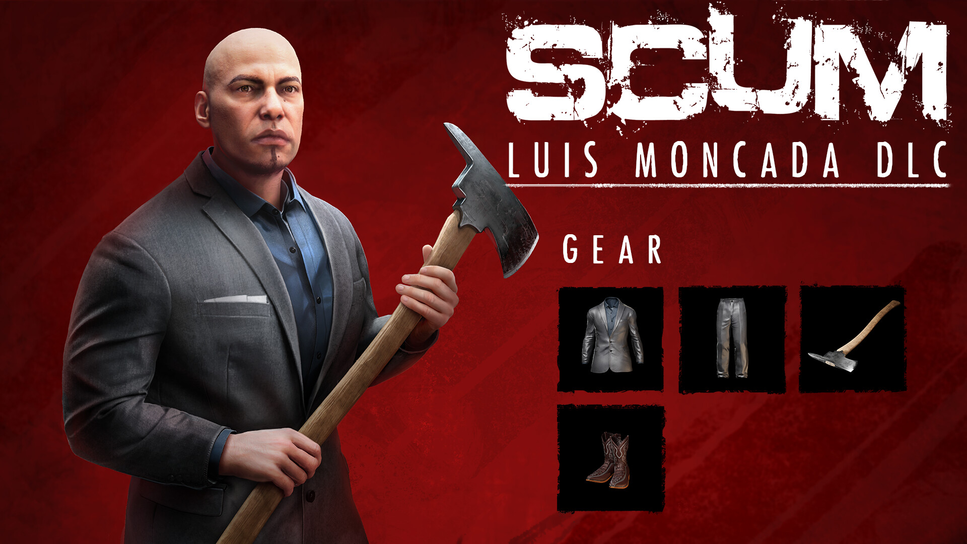 (8.94$) SCUM - Luis Moncada Character Pack DLC Steam CD Key